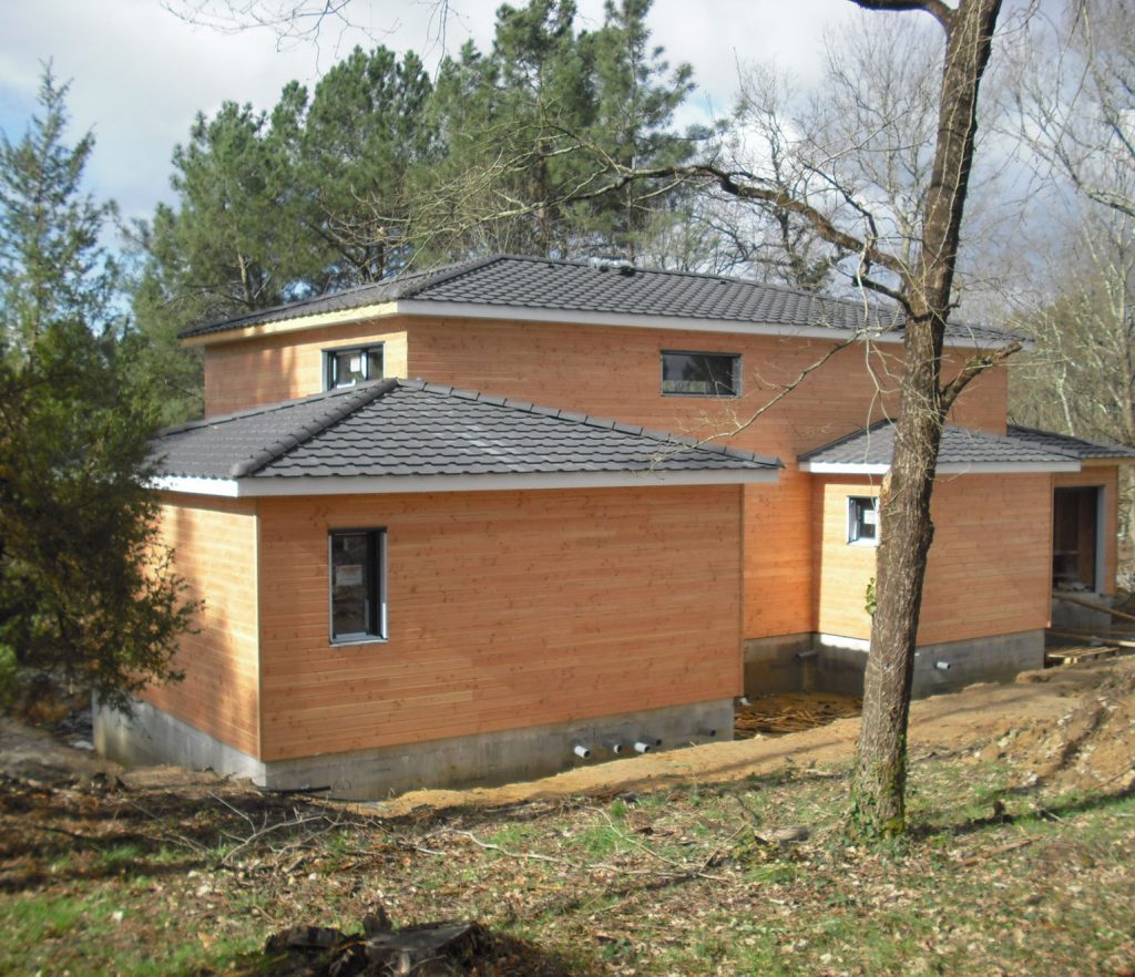 Maison à étage ossature bois