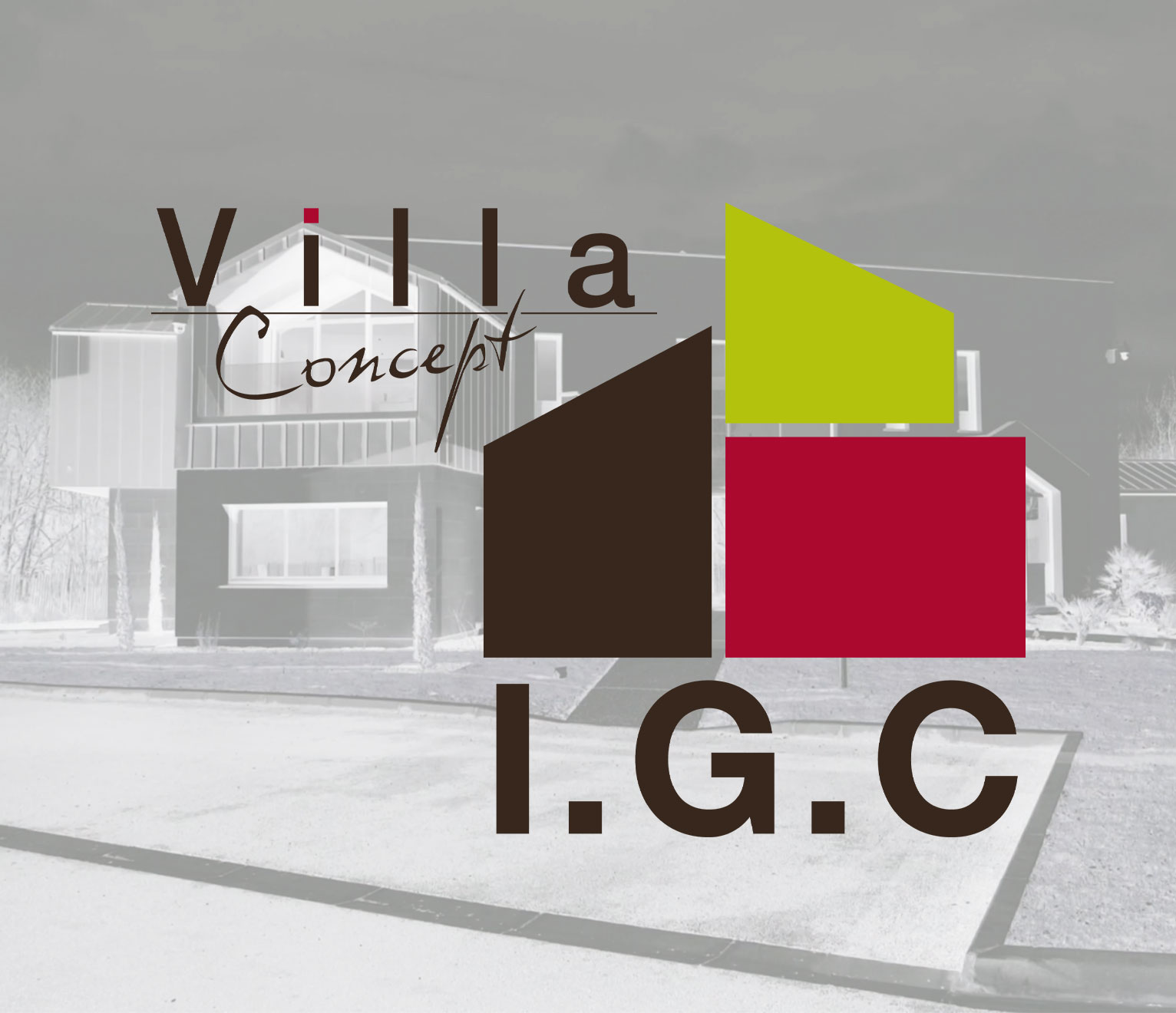 logo villa concept