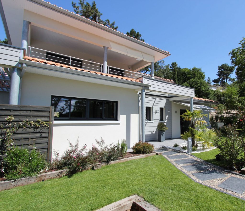 villa contemporaine igc avec toit terrasse