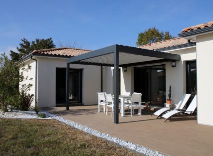 villa contemporaine pergola