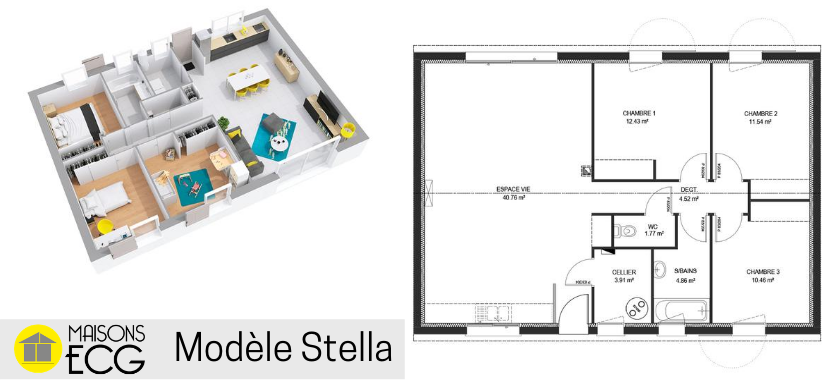 Modèle de maison Stella
