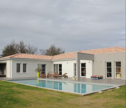 une maison contemporaine proche de bordeaux