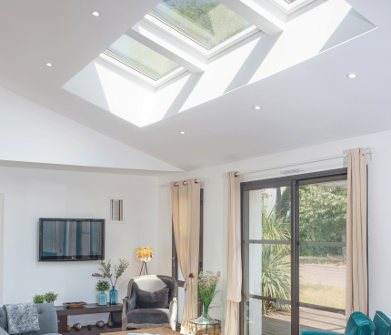 triple velux maison lumineuse