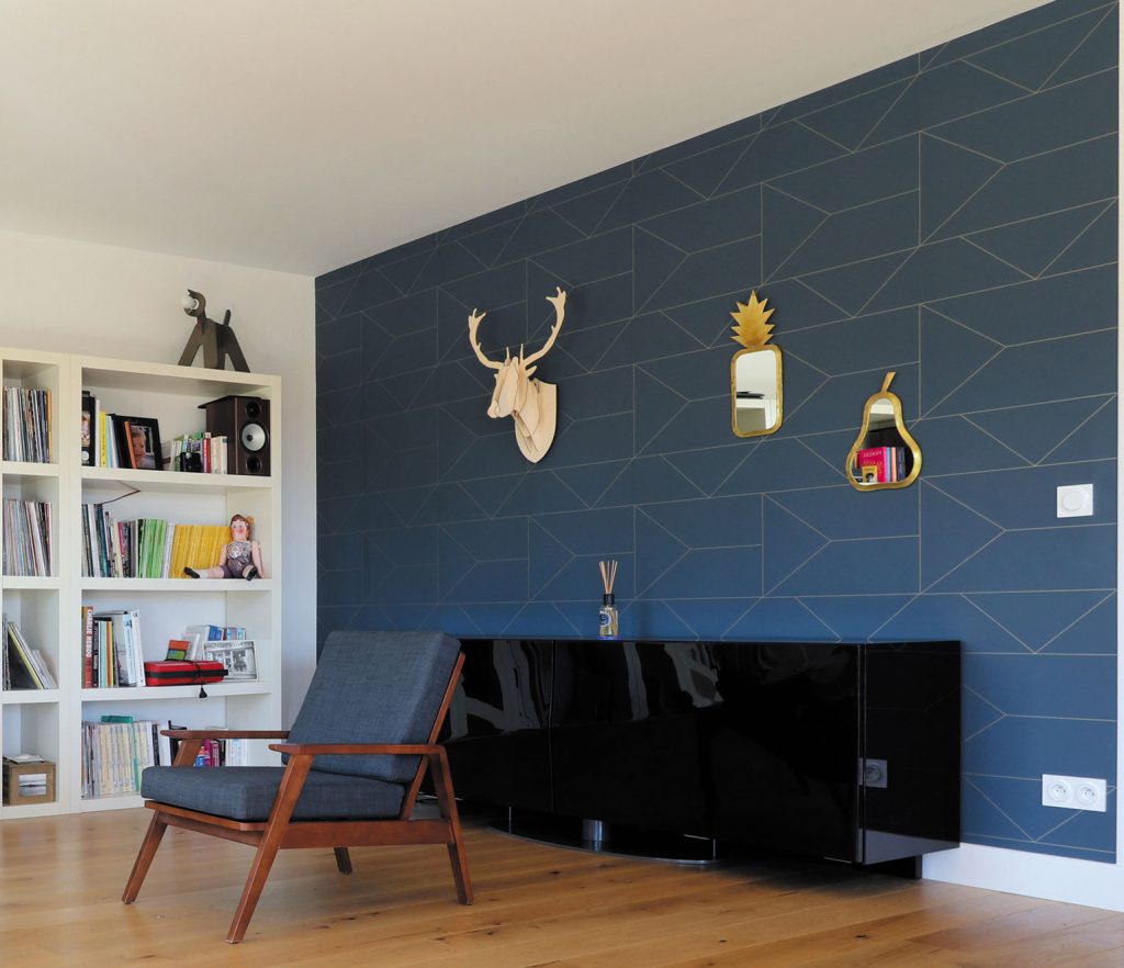 papier peint a motifs