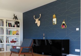 papier peint a motifs