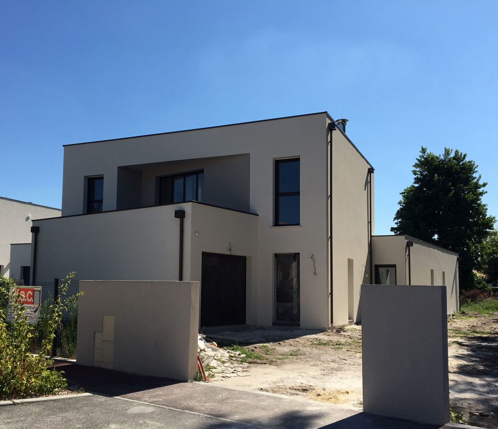 maison à toit terrasse à bordeaux