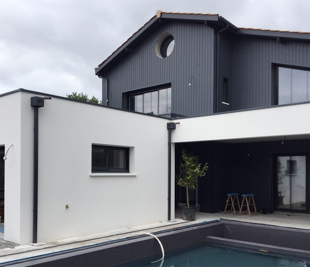 la construction d'une maison à étage bassin arcachon