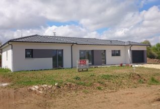 maison contemporaine plain pied