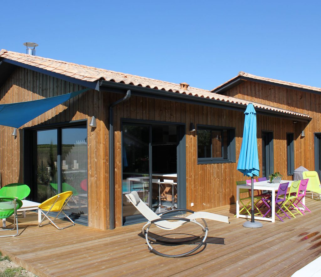 bardage naturel bois noble