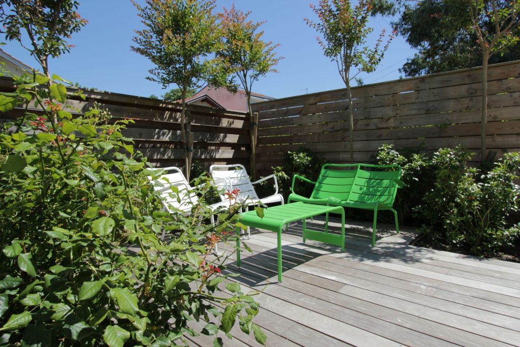 Un espace détente & jardin de ville