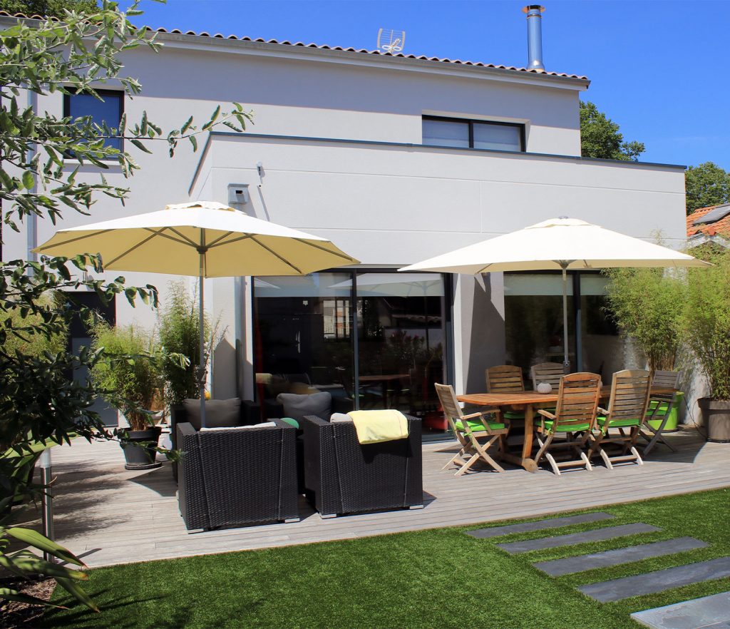 maison de ville sur petit terrain