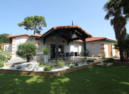maison Arcachon contemporaine façade arrière