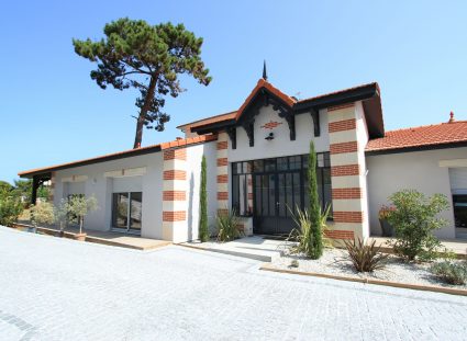 maison Arcachon contemporaine façade-avant