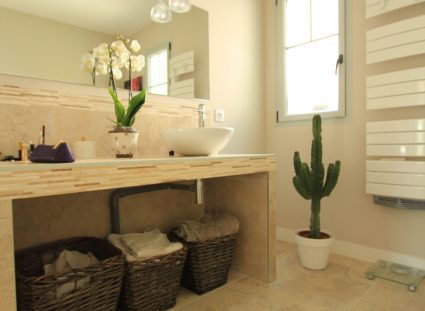 maison arcachon contemporaine salle de bain