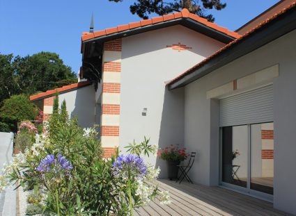 maison contemporaine Arcachon esprit belle époque