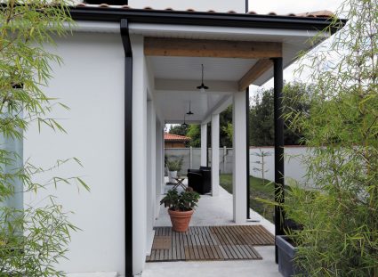 maison de ville avec porche