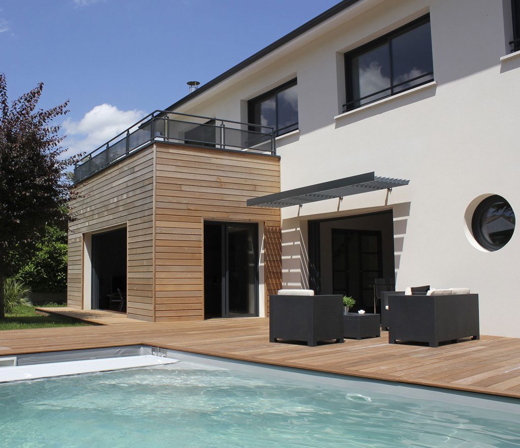 maison de ville avec piscine