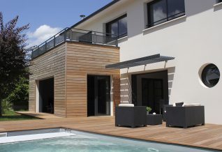 maison de ville avec piscine