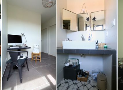 chambres d'une maison de ville