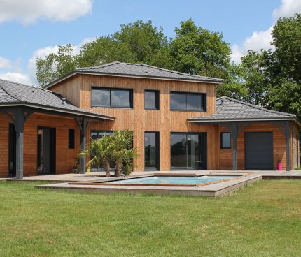 une villa ossature bois signée IGC