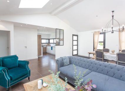 maison gaia Homexpo séjour lumineux