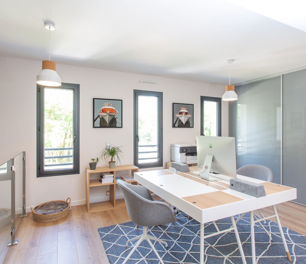 aménagement bureau mezzanine