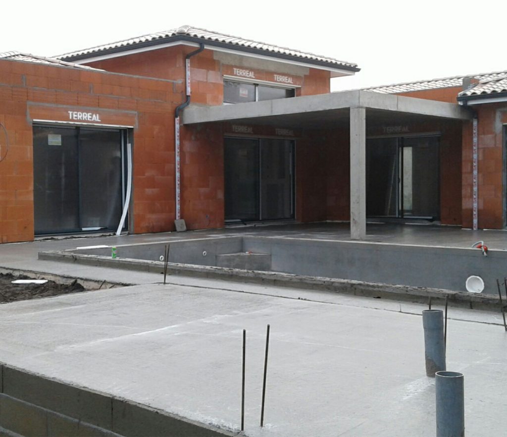 maison IGC en chantier