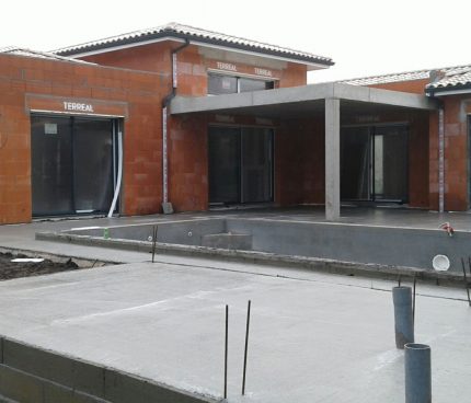 maison IGC en chantier