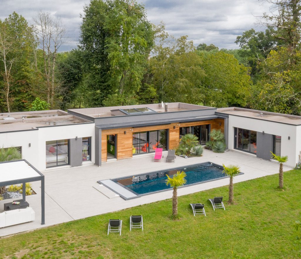 maison toit terrasse