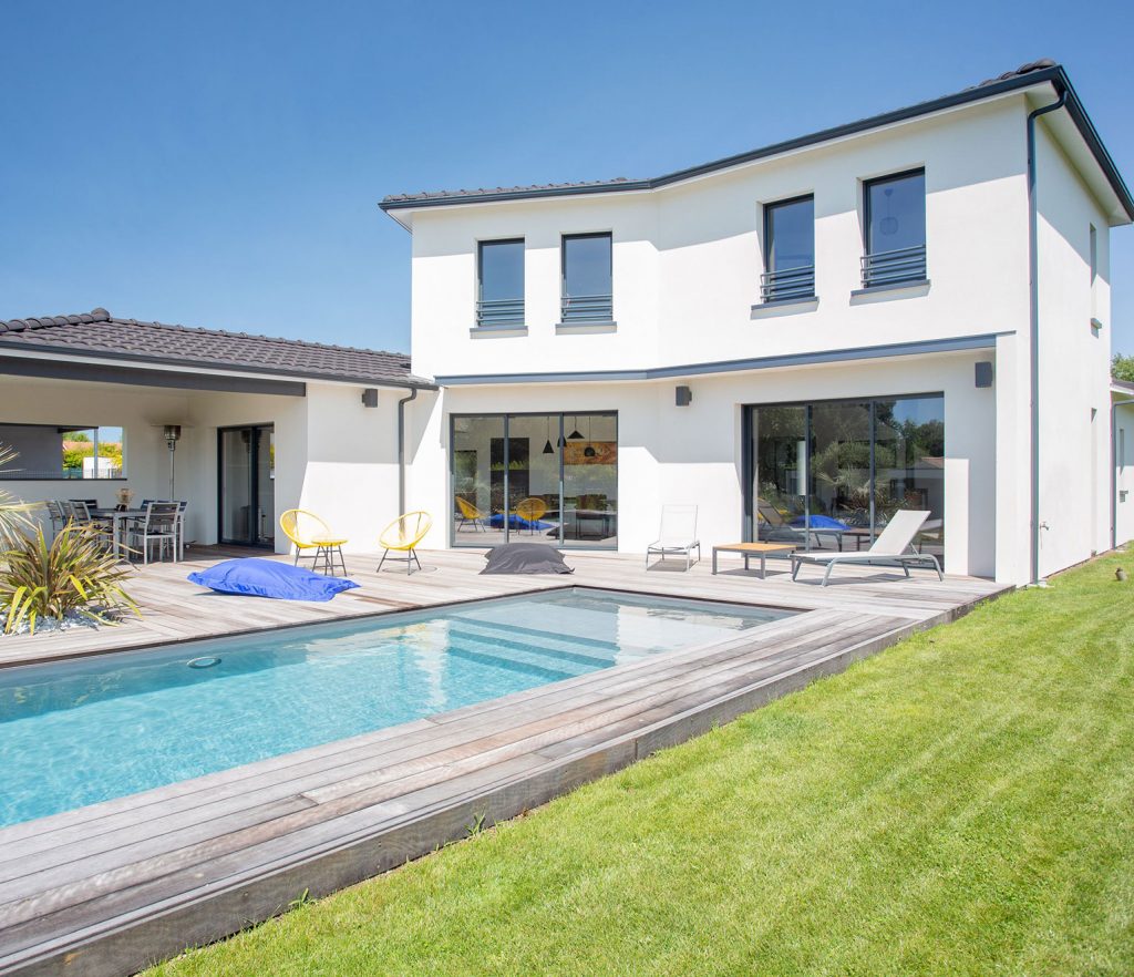 construction belle maison à étage