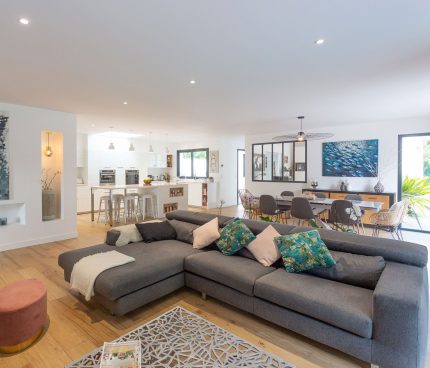 séjour lumineux dans une maison IGC