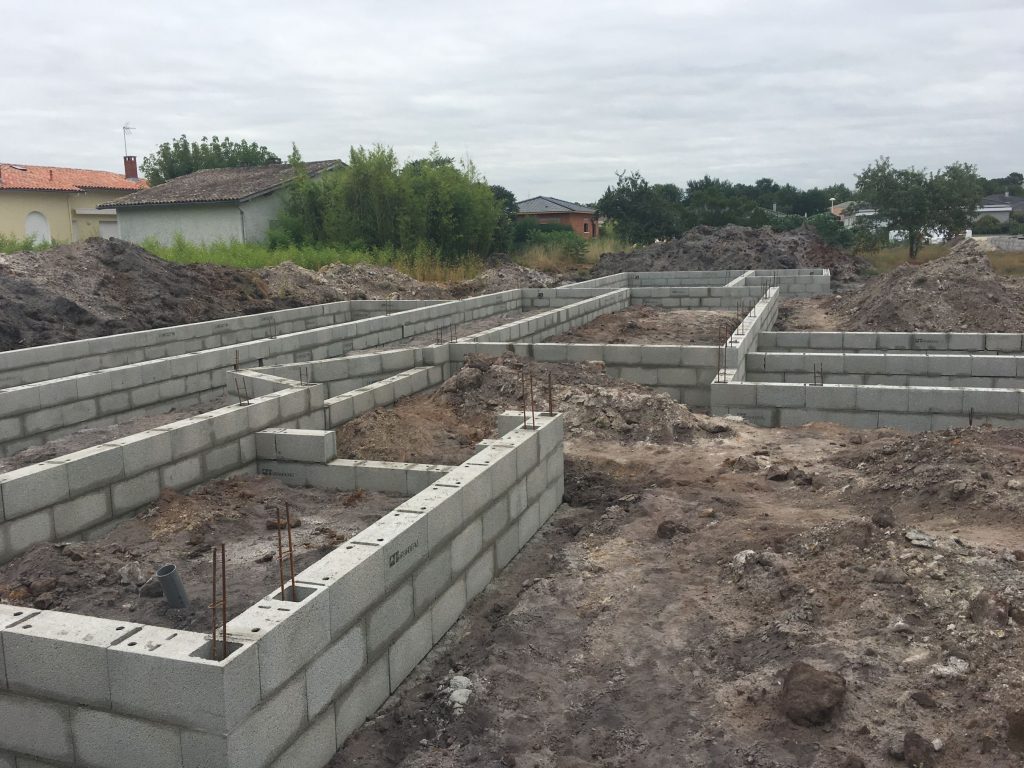 fondations de la maison