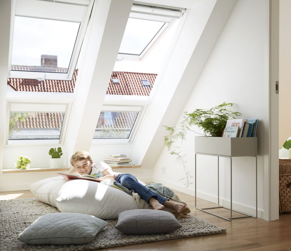 lumiere naturelle avec fenêtre de toit