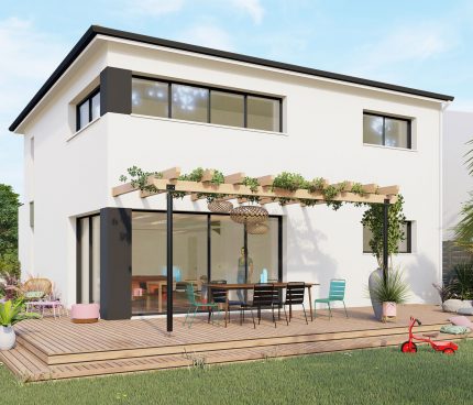 maison a étage 3 chambres