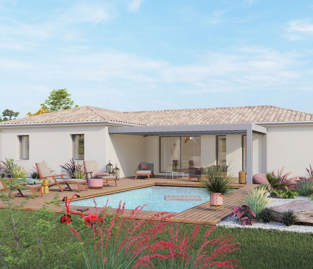 maison plain pied 4 chambres ataho