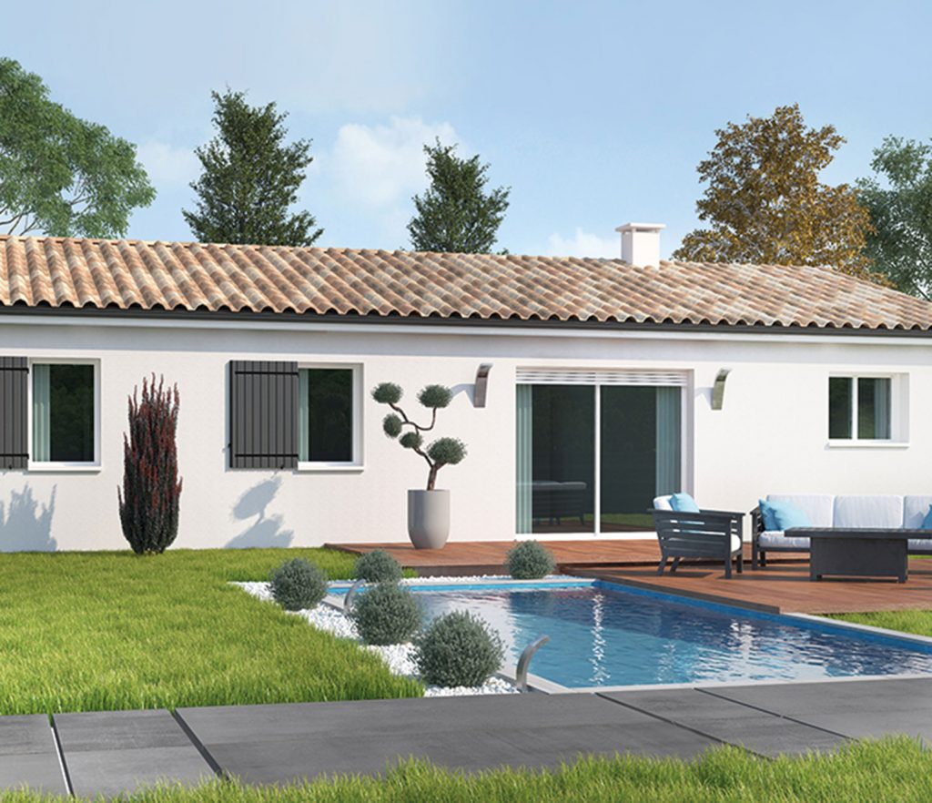 maison plain pied Goji 3 chambres