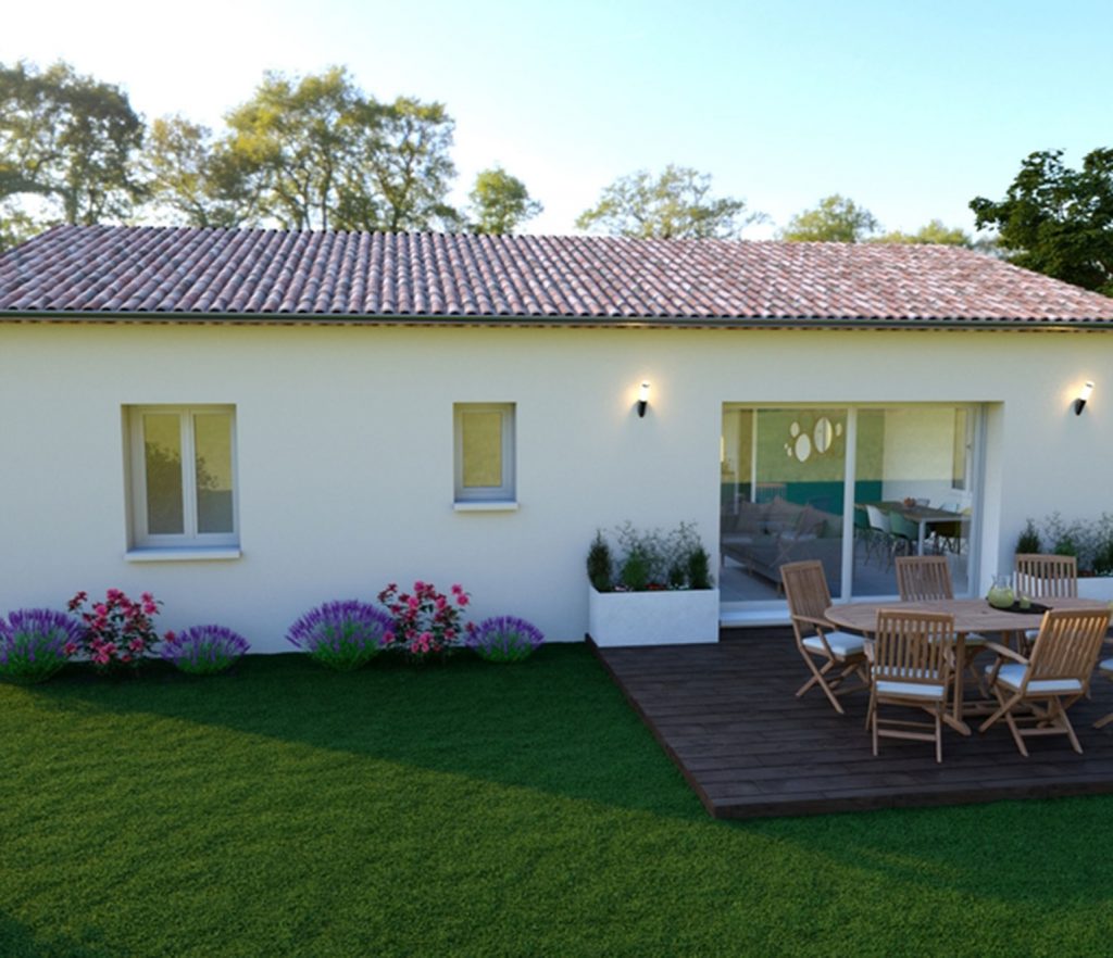 maisons plain pied 2 chambres