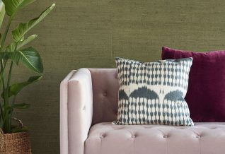 deco avec tissus au mur