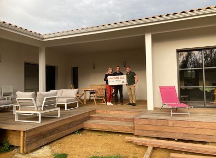 clients satisfaits maison dans les landes