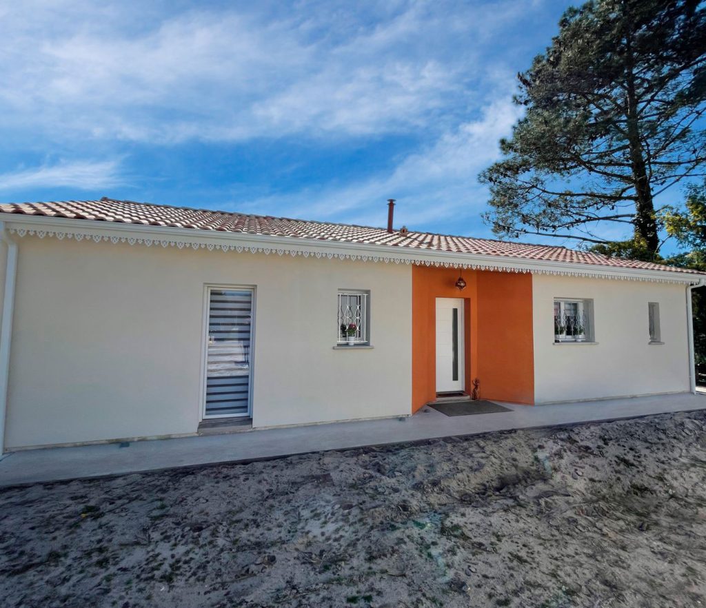 maison plain pied et moderne