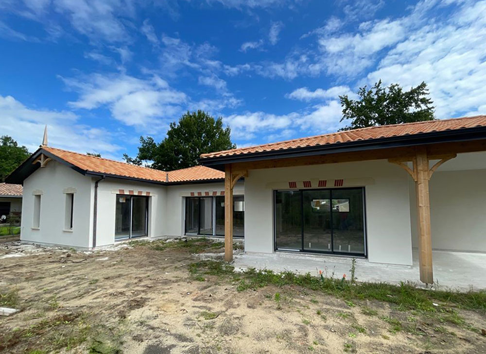 maison contemporaine en H