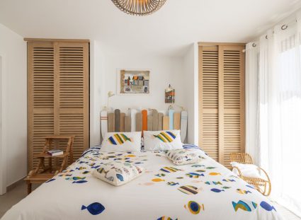 chambre lumineuse moderne