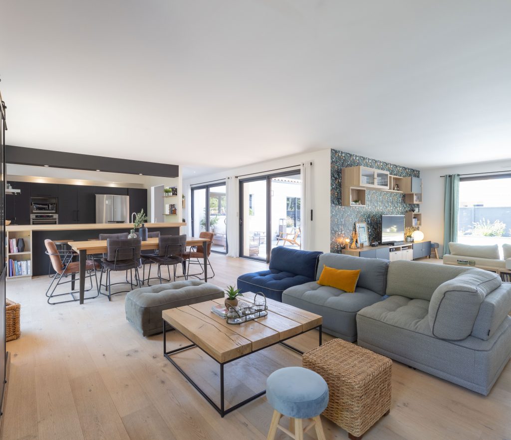 qualité air dans maison contemporaine